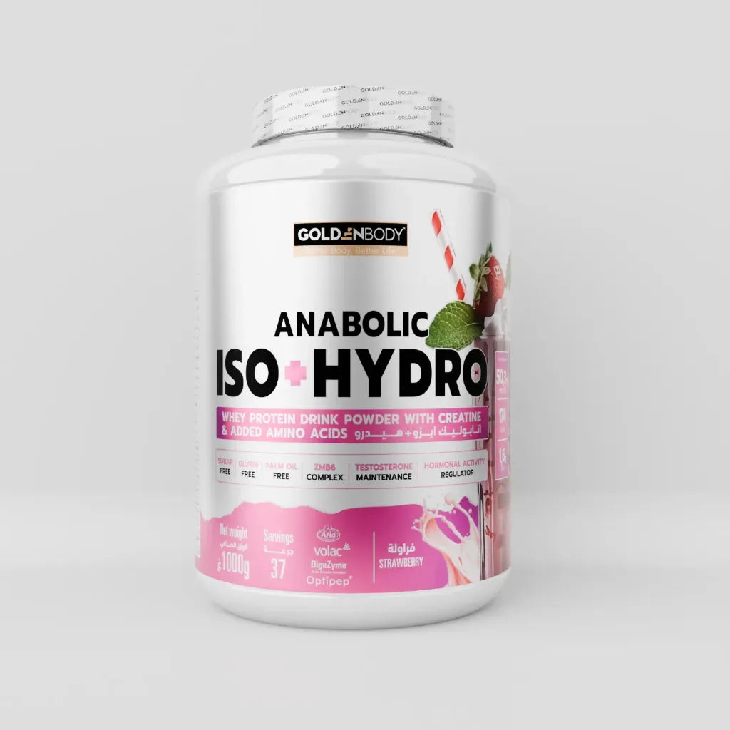 ANABOLIC ISO+HYDRO (1000G) (Strawberry)